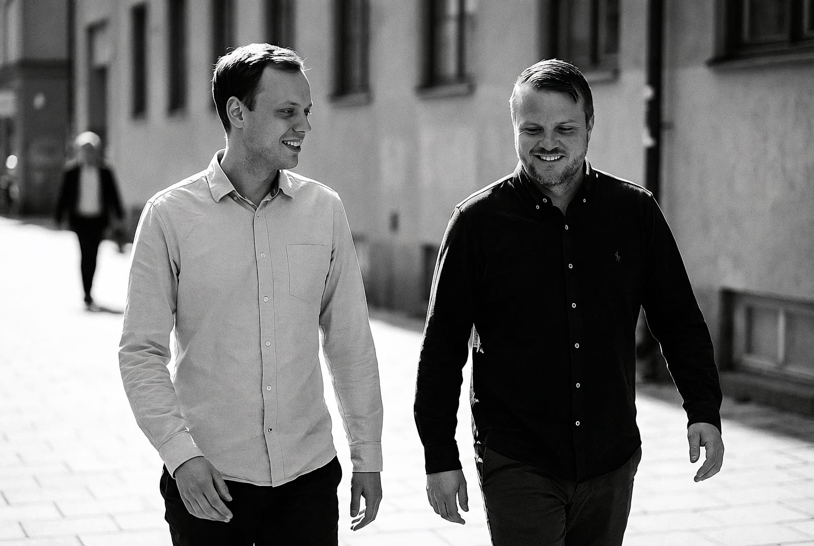 Founders walking